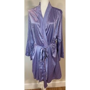 Savage X Fenty Purple Lightning Bolt Shorty Robe Size M/L‎